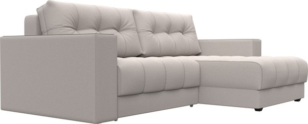 Диван угловой Лига Диванов Лига-049 НПБ универсальный с декором