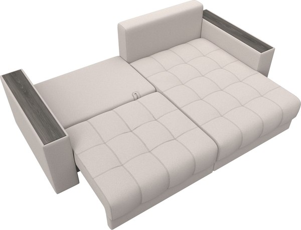 Диван угловой Лига Диванов Лига-049 НПБ универсальный с декором