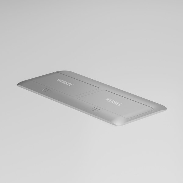 Блок розеточный Werkel Выдвижной W8078065 (серебристый)