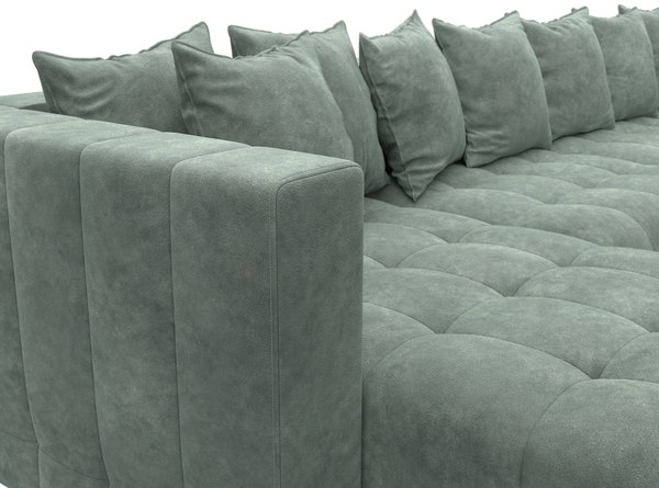 Диван П-образный Лига Диванов Лига-052 НПБ Лонг