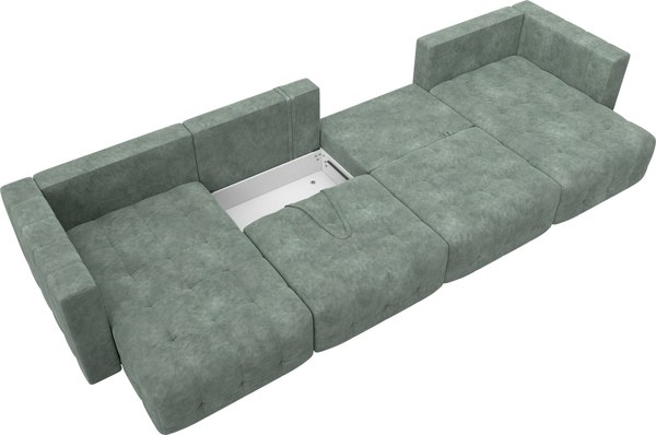 Диван П-образный Лига Диванов Лига-052 НПБ Лонг