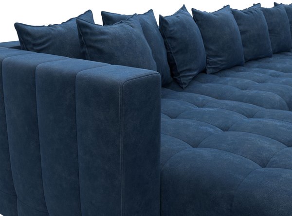 Диван П-образный Лига Диванов Лига-052 НПБ Лонг