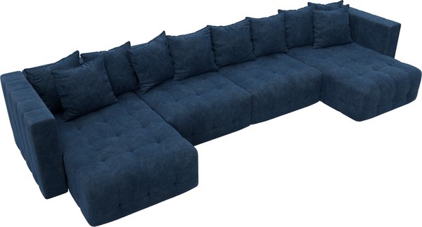 Диван П-образный Лига Диванов Лига-052 НПБ Лонг