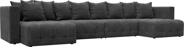 Диван П-образный Лига Диванов Лига-052 НПБ Лонг - фото