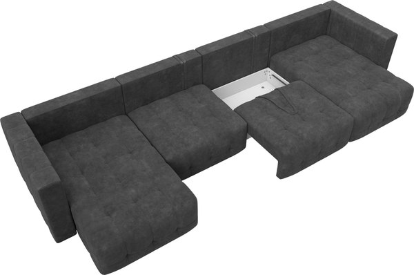 Диван П-образный Лига Диванов Лига-052 НПБ Лонг