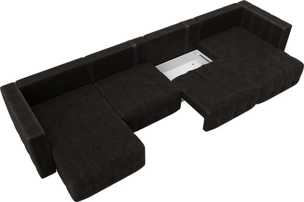 Диван П-образный Лига Диванов Лига-052 НПБ Лонг