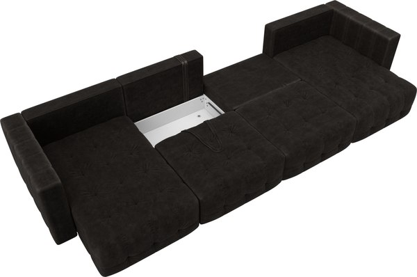 Диван П-образный Лига Диванов Лига-052 НПБ Лонг