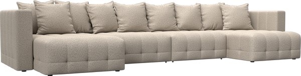 Диван П-образный Лига Диванов Лига-052 НПБ Лонг - фото