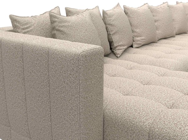 Диван П-образный Лига Диванов Лига-052 НПБ Лонг