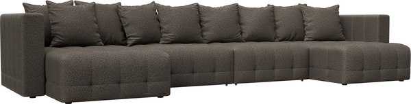 Диван П-образный Лига Диванов Лига-052 НПБ Лонг - фото