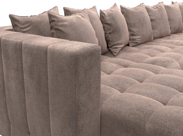 Диван П-образный Лига Диванов Лига-052 НПБ Лонг