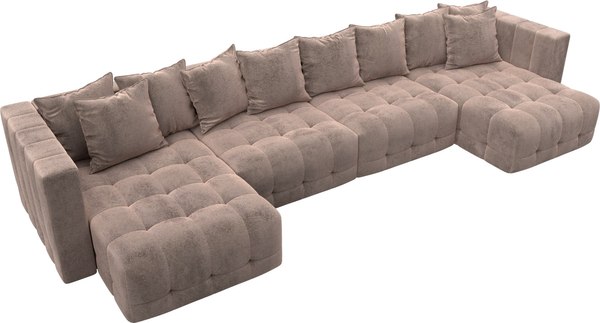 Диван П-образный Лига Диванов Лига-052 НПБ Лонг