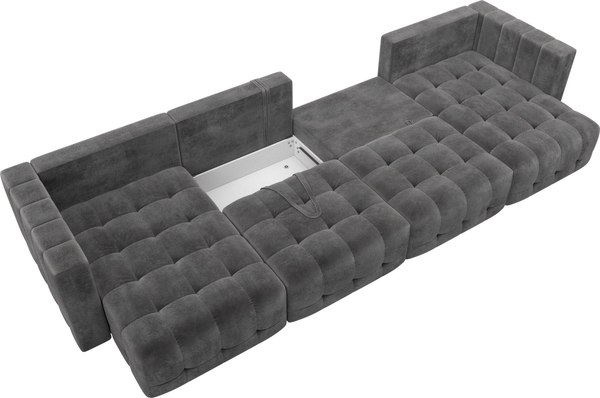 Диван П-образный Лига Диванов Лига-052 НПБ Лонг