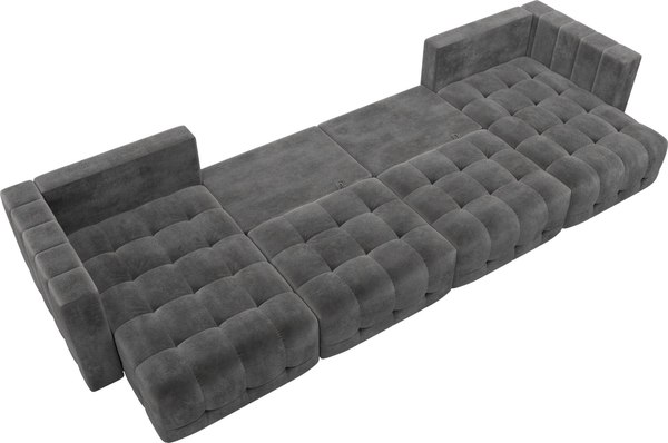 Диван П-образный Лига Диванов Лига-052 НПБ Лонг