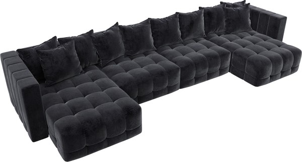 Диван П-образный Лига Диванов Лига-052 НПБ Лонг