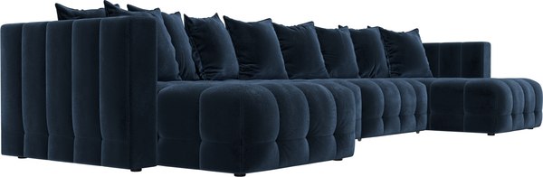 Диван П-образный Лига Диванов Лига-052 НПБ Лонг