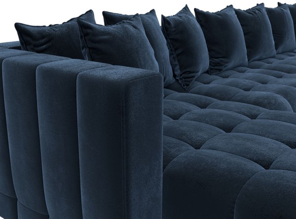 Диван П-образный Лига Диванов Лига-052 НПБ Лонг