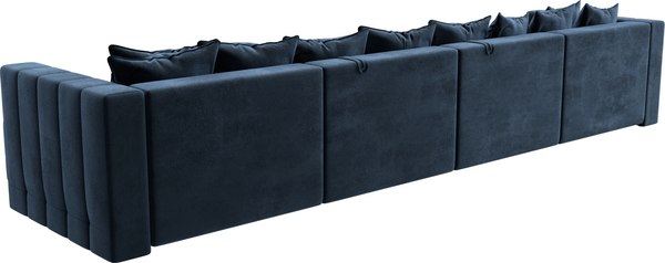 Диван П-образный Лига Диванов Лига-052 НПБ Лонг