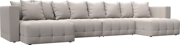 Диван П-образный Лига Диванов Лига-052 НПБ Лонг - фото