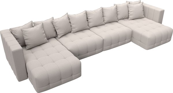 Диван П-образный Лига Диванов Лига-052 НПБ Лонг