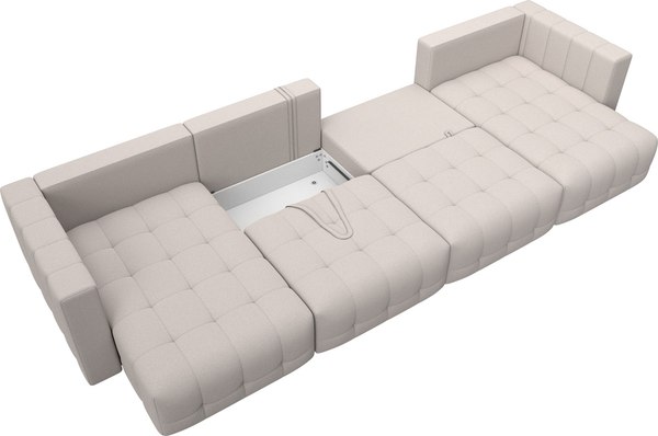 Диван П-образный Лига Диванов Лига-052 НПБ Лонг