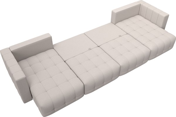 Диван П-образный Лига Диванов Лига-052 НПБ Лонг