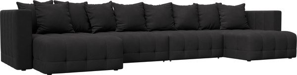 Диван П-образный Лига Диванов Лига-052 НПБ Лонг - фото