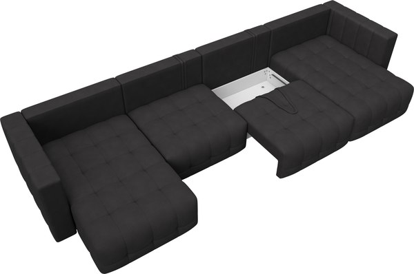 Диван П-образный Лига Диванов Лига-052 НПБ Лонг