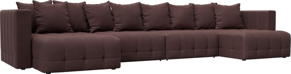 Диван П-образный Лига Диванов Лига-052 НПБ Лонг - фото