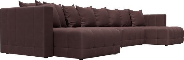 Диван П-образный Лига Диванов Лига-052 НПБ Лонг