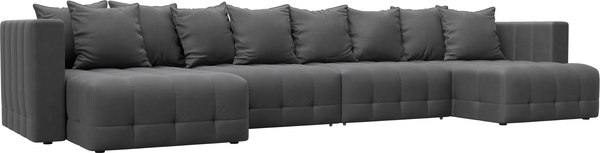 Диван П-образный Лига Диванов Лига-052 НПБ Лонг - фото