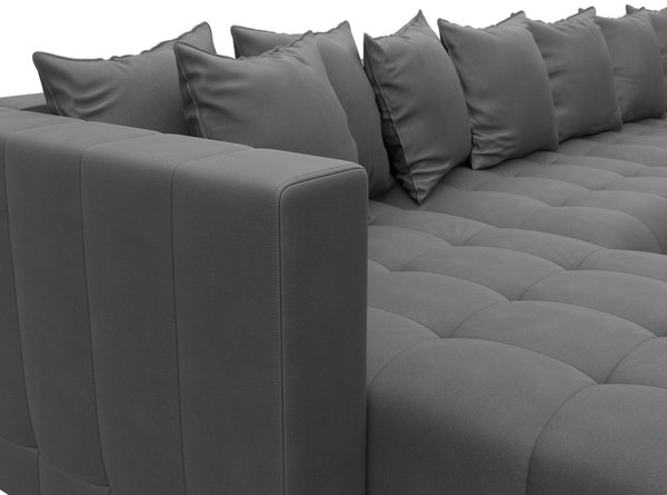 Диван П-образный Лига Диванов Лига-052 НПБ Лонг