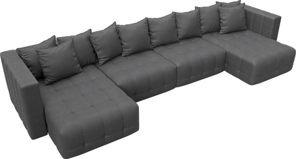 Диван П-образный Лига Диванов Лига-052 НПБ Лонг