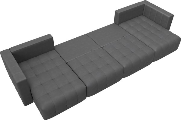 Диван П-образный Лига Диванов Лига-052 НПБ Лонг