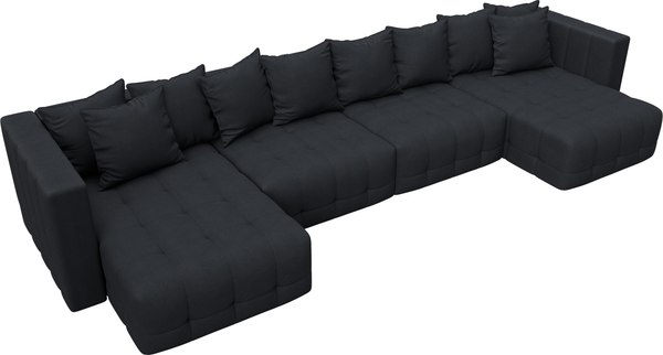 Диван П-образный Лига Диванов Лига-052 НПБ Лонг