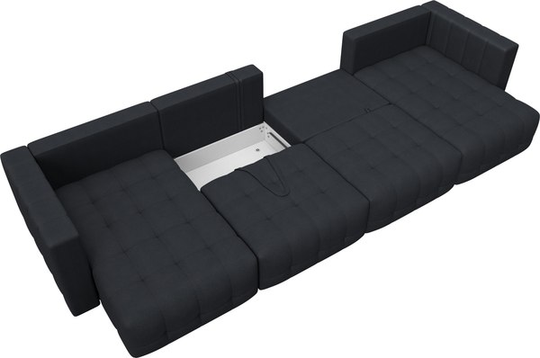 Диван П-образный Лига Диванов Лига-052 НПБ Лонг