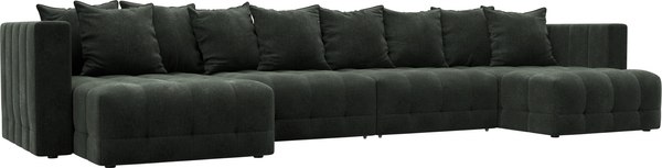 Диван П-образный Лига Диванов Лига-052 НПБ Лонг - фото