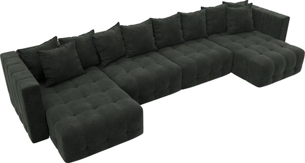 Диван П-образный Лига Диванов Лига-052 НПБ Лонг