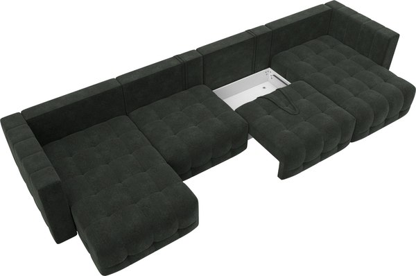 Диван П-образный Лига Диванов Лига-052 НПБ Лонг