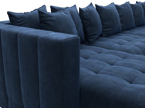 Диван П-образный Лига Диванов Лига-052 НПБ Лонг