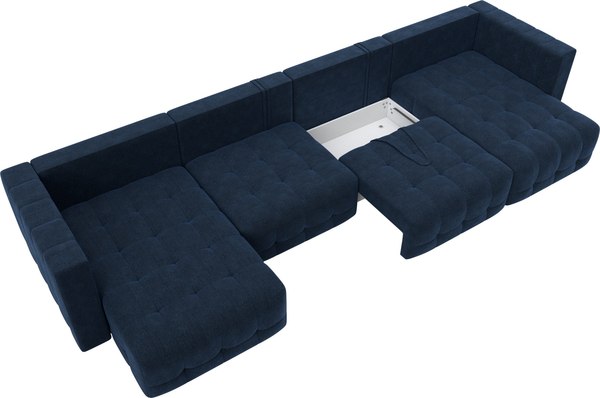 Диван П-образный Лига Диванов Лига-052 НПБ Лонг