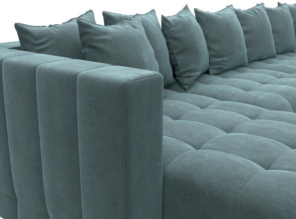 Диван П-образный Лига Диванов Лига-052 НПБ Лонг