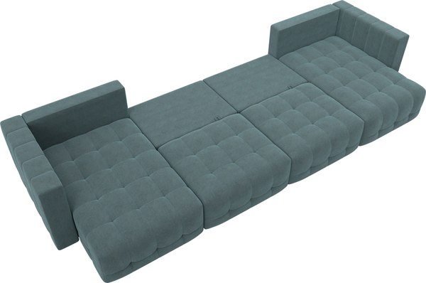 Диван П-образный Лига Диванов Лига-052 НПБ Лонг