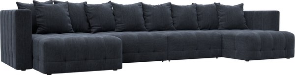 Диван П-образный Лига Диванов Лига-052 НПБ Лонг - фото