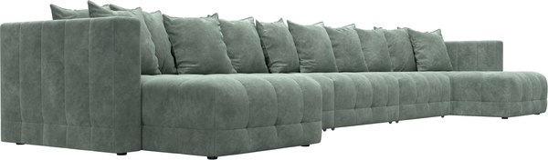 Диван П-образный Лига Диванов Лига-052 НПБ МегаЛонг