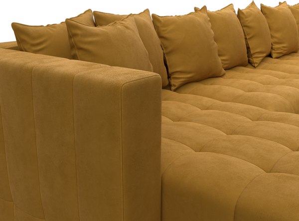 Диван П-образный Лига Диванов Лига-052 НПБ МегаЛонг