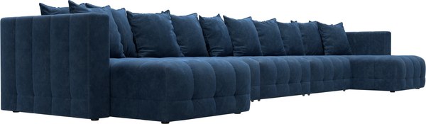 Диван П-образный Лига Диванов Лига-052 НПБ МегаЛонг