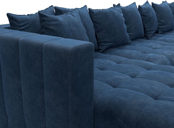 Диван П-образный Лига Диванов Лига-052 НПБ МегаЛонг