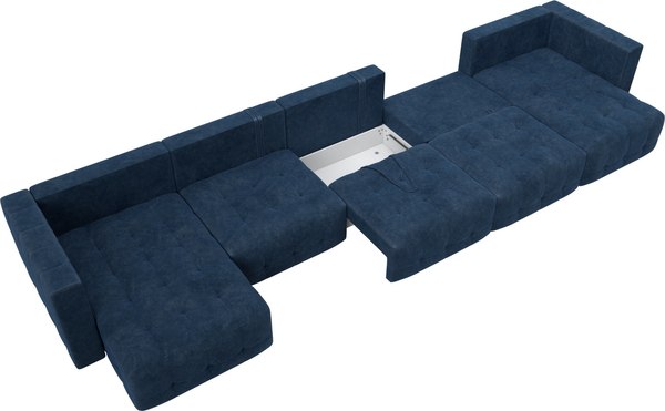 Диван П-образный Лига Диванов Лига-052 НПБ МегаЛонг