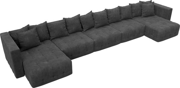 Диван П-образный Лига Диванов Лига-052 НПБ МегаЛонг